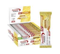Premier Protein - Protein Bar Deluxe 40 percent - White Chocolate Vanilla - 12x50g - Low sugar - Low Carb - Palm Oil Free