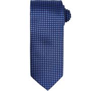 Premier Puppytooth Tie in Blue Premier Blue One Size