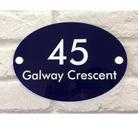 Premier Quality Acrylic Modern House Sign Plaque | Choice of Fonts and colours | Personalised House number | street name