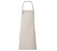 Premier Regenerate Sustainable Bibbed Apron (Natural) - One Size