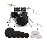 Premier Revolution 20” 5pc Low Volume Drum Kit Bundle Black