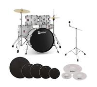 Premier Revolution 20” 5pc Low Volume Drum Kit Bundle White