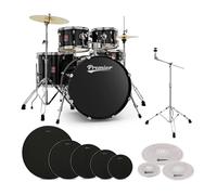Premier Revolution 22” 5pc Low Volume Drum Kit Bundle Black