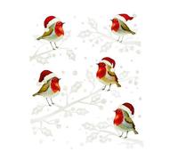 Premier Robin Christmas Window Sticker