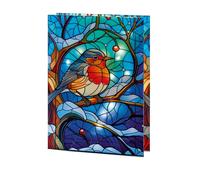 Premier Robin On A Branch LED Christmas Decoration