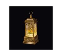 Premier - Robin Scene Water Spinner Lantern - 21cm