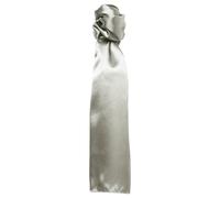 Premier Scarf - Ladies/Womens Plain Business (Silver) - One Size