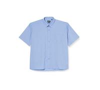 Premier Short sleeve poplin shirt Mid Blue 17