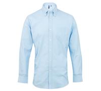 Premier Signature Oxford long sleeve shirt - Mens, 70% Cotton, Oeko-Tex