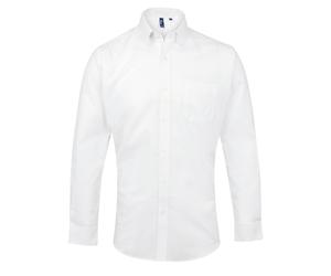 Premier Signature Oxford Long Sleeve Shirt PR234 - Unisex Formal Work Wear