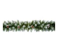 Premier Snow Tipped Artificial Garland Green/white (One Size)