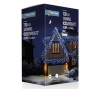Premier Snowing IcicleBrights 720 White LED Lights with Timer - 17.8 m