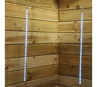 Premier Snowing Shower Christmas Tree Lights 150 White LEDs 70cm Brand New