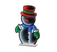 Premier Snowman Christmas Decoration (Uk Plug) Multicoloured (One Size)