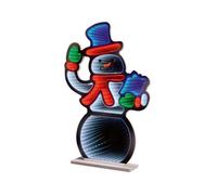 Premier Snowman Led Christmas Decoration (Uk Plug) Multicoloured (One Size)