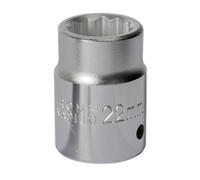 Premier Socket 3/4inSq Drive 22Mm
