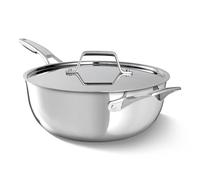 Premier Stainless Steel 4.5-Qt Chef's Pan with Lid