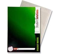 Premier Stationery 3 x Student Solutions' A4 120pg 5mm Sq Project Maths Softback Copy Book.