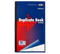 Premier Stationery 8.5 x 5-Inch Invoice Duplicate Book,S1738607