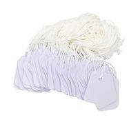 Premier Stationery 85359 28 x 43 mm Premier Office Strung Tag - White (Pack of 100)