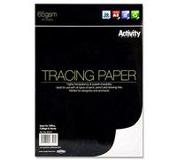 Premier Stationery A3 Activity Tracing Paper Pad. 30 Sheets. 65gsm.