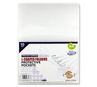 Premier Stationery A4 L-Shaped Folder (Pack of 10)