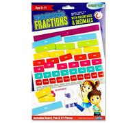 Premier Stationery Clever Kidz Magnetic Fractions - Percentages and Decimal Set, W2113019
