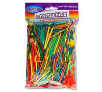 Premier Stationery Crafty Bitz Coloured Matchsticks. 75g