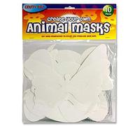 Premier Stationery Crafty Bitz Cutout Masks - Animal Design. Pack of 10