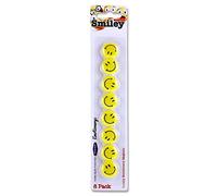 Premier Stationery Emotionery 20mm Round Magnets - Smiley. Pack of 8