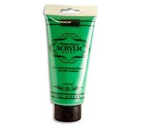 Premier Stationery Icon Acrylic Paint. Emerald Green. 200ml