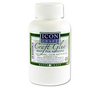 Premier Stationery Icon Craft PVA Glue with Brush. 250ml.