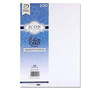Premier Stationery Icon Occasions A4 Smooth Card. 300gsm. White. Pack of 100