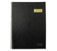 Premier Stationery Icon Spiral Bound Sketch Pad, 100gsm A4 Artist Sketch Pad, Double Sided White Paper, Hardcover Drawing Pad, Ideal for Sketch Pencils, Pen & Pastels (449g, 120 Pages) A4_100 GSM_120 Pages C3275060