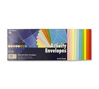 Premier Stationery Lasercol DL 50 Pockets Envelope - Rainbow