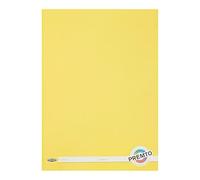 Premier Stationery Premto A4 Manuscript Book with 120 Ruled Pages. Gorgeous Sunshine Colour.