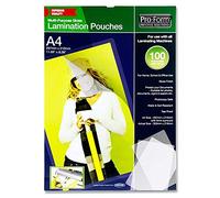 Premier Stationery Pro:Form A4 Laminating Pouch (Pack of 100)