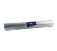 Premier Stationery Student Solutions Clear Book Cover Film,Sticky Back Plastic Roll,ideal for School Supplies,Office Stationary,Self Adhesive Book Covering Film,Wipes Clean,Easy to Apply (50cm x 20m)