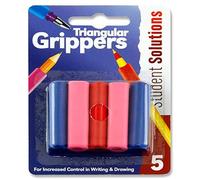 Premier Stationery Student Solutions Triangular Grippers (Pack of 5)