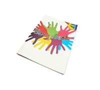 Premier Stationery World of Colour A4 Scrapbook, Assorted Coloured Pages, For School, Office & Home, Ideal for Art & Crafts, Scrapbook Paper (Craft Book - 60 Art Paper)