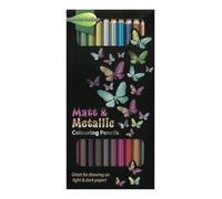 Premier Stationery World of Colour Double-Headed Colouring Pencils, Ideal for Light & Dark paper, Metallic n' Matt Drawing Pencils, Art and Crafts for Kids (Pack of 12 Pencil Set-24 Colours Craft Set)