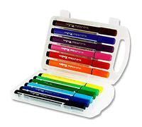 "Premier Stationery"World of Colour" Washable Marker - Assorted Colours (Pack of 12)", W2198392