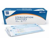 Premier Sterilisation Pouches 90mm x 230mm - Pack of 200 | Self-Seal Sterilising Pouches for Instruments | Strong, Reliable & Easy Peel Opening