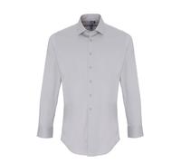Premier Stretch fit cotton poplin long sleeve shirt - Mens, 97% Cotton, Oeko-Tex