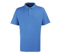 Premier Stud polo - 3-pop stud placket, rust-free, Heavyweight and durable knit
