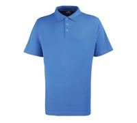 Premier Studded polo - Mens, 65% Polyester, 3-pop stud placket, rust-free