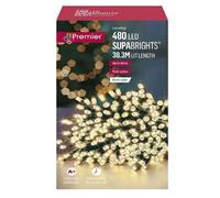 Premier Supabrights Christmas Tree Fairy Lights - 480 Led - Warm White