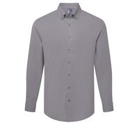 Premier ‘Supreme’ Oxford long sleeve shirt - Mens, 72% Cotton, Organic, Oeko-Tex