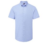 Premier ‘Supreme’ Oxford short sleeve shirt - Mens, 72% Cotton, Organic