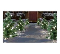 Premier Tree Path Lights 40cm 6 Piece 15 White LEDs